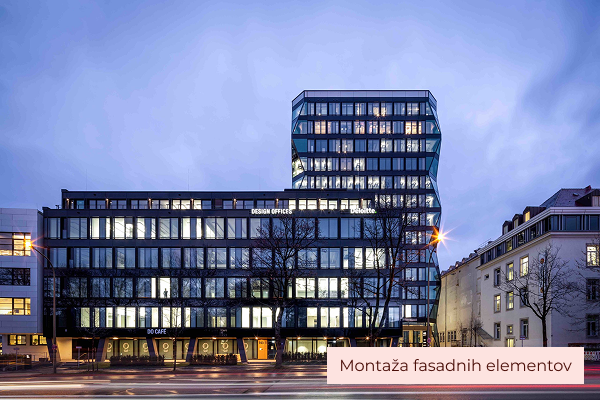 Zgradba ATLAS Werksviertel v Münchnu