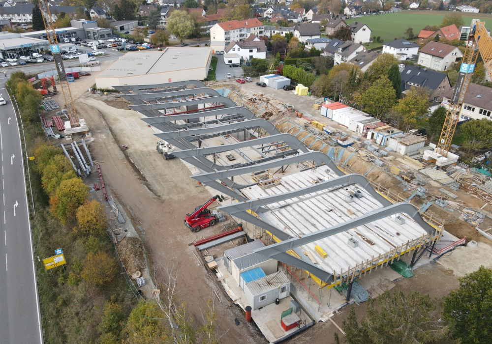 Zgradba Bora Herford v teku