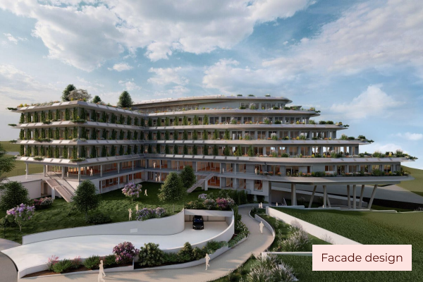 BW Green Building, where we worked on the facade design