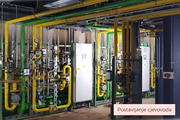 Postavljanje cjevovoda za Ebner u Hagenu